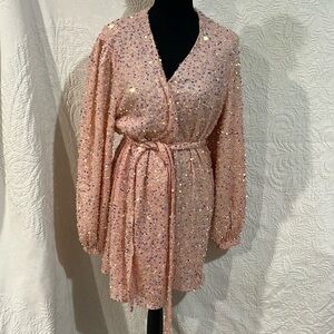 Buddy‎ Love sequin wrap dress, size medium